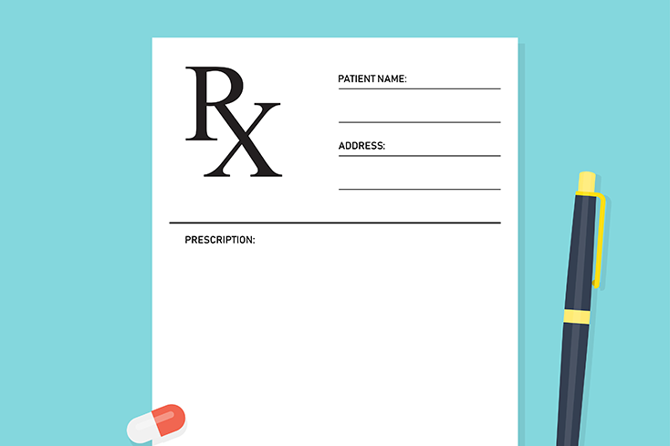 prescription pad