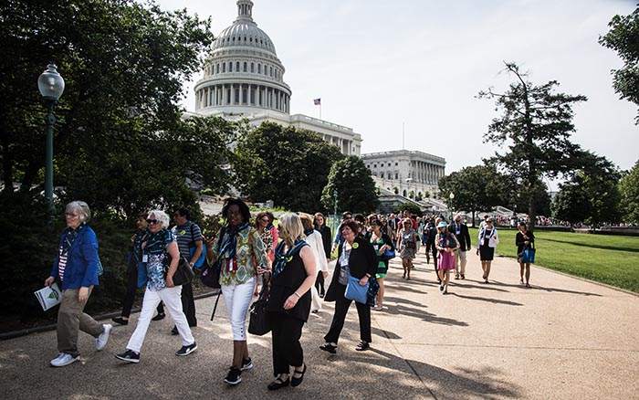 activists on capitol hill