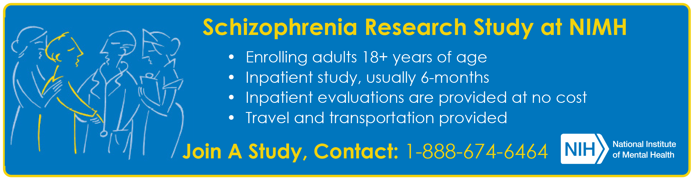 Ad: Schizophrenia research study at NIMH
