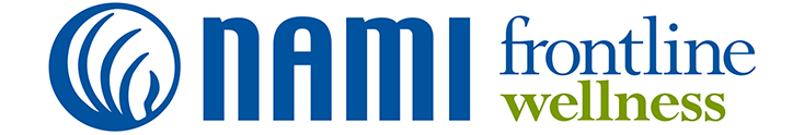 NAMI frontline wellness logo
