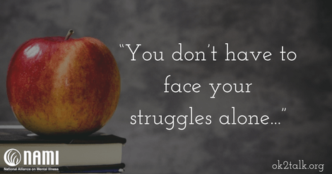 You don't have to face your struggles alone...