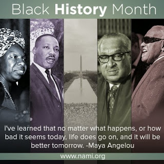 Black History Month - photos of african american historical figures