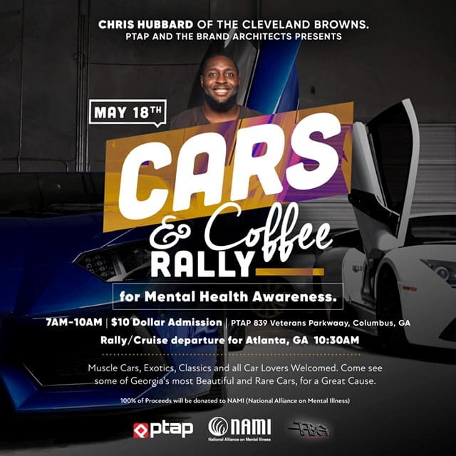Cars and Coffee Rally banner
