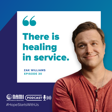 There is healing in service.