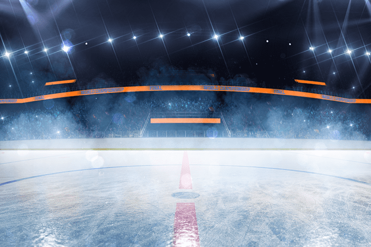 Hockey Rink Illustration