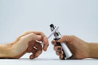 Switching to E-Cigarettes Not Associated with Relapse Prevention among Former Smokers